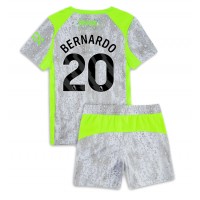 Manchester City Bernardo Silva #20 Tretí Detský futbalový dres 2025-26 Krátky Rukáv (+ trenírky)